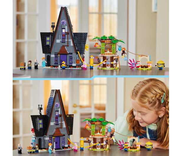 LEGO 75583 Rodzinna rezydencja Gru i minionków - 1274075 - zdjęcie 6